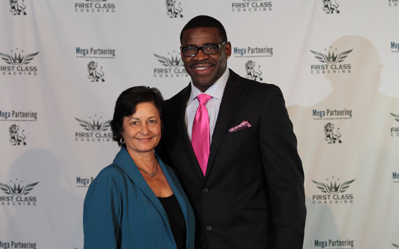 Michael Irvin and Louise McKaig